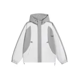 Medium Gray & Light Gray (Upgraded Hooded)