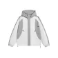 Medium Gray & Light Gray (Upgraded Hooded)