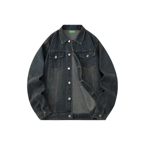 FUTURE MAKER Denim Jackets Unisex