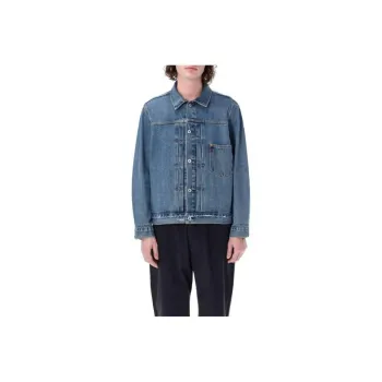 Levis Denim Jackets Men Blue
