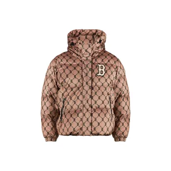MLB Down Jacket Winter Cropped Unisex Light Brown
