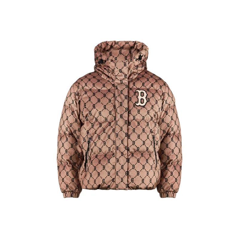 MLB Down Jacket Winter Cropped Unisex Light Brown-0