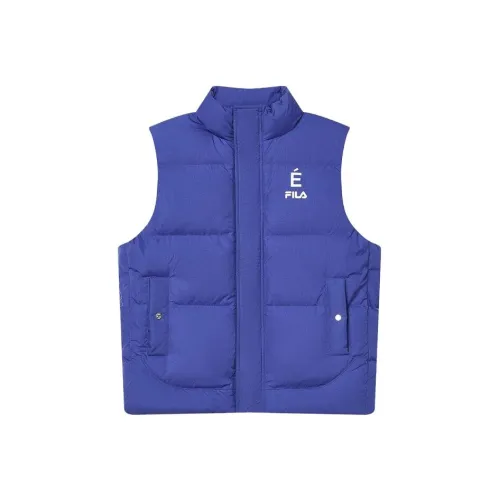 Études X FILA Vests Men Italian Blue