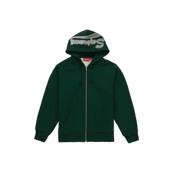 Supreme Thermal Zip Up Sweatshirt