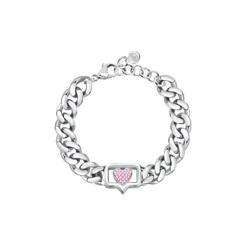 CHIARA FERRAGNI Rhodium Plated, Cubic Zircon Bracelets Women's Silver