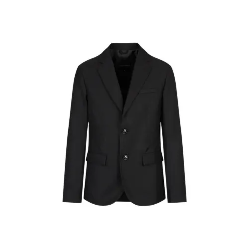 EMPORIO ARMANI FW22 Business Suit Coat Men's Black