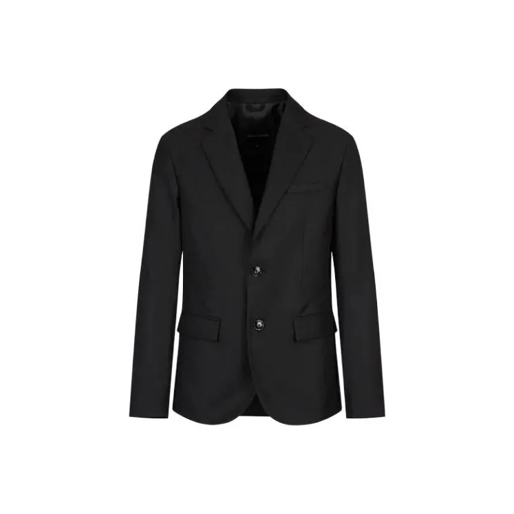 EMPORIO ARMANI FW22 Business Suit Coat Men's Black-0