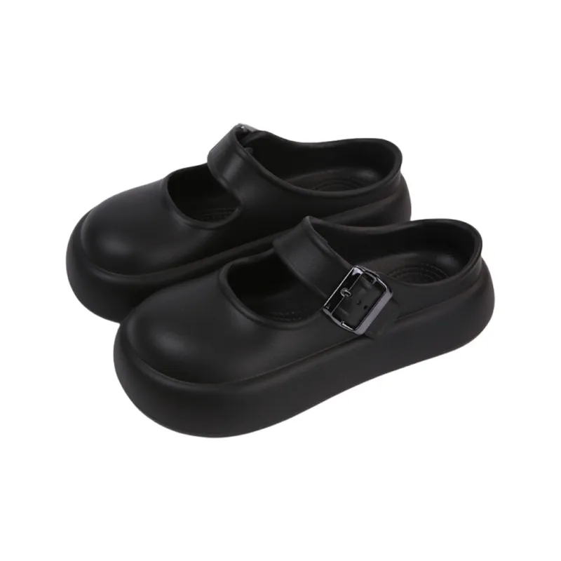 Thin Strips Sandal Slippers Women's, White-9