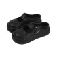 Black[Minimalist Style Solid Color Platform]