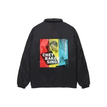 WACKO MARIA x CHET BAKER CHET BAKER Collaboration FW24 Jacket Unisex Black