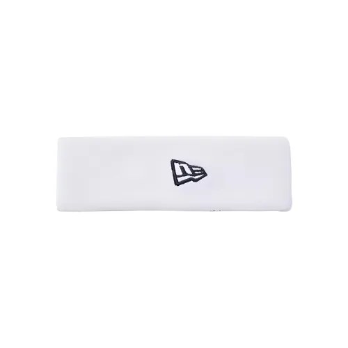 New Era Elastodiene Hair Bands Unisex White