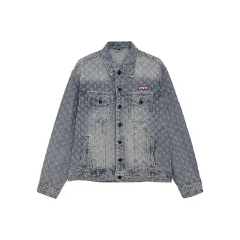 Pepsi Denim Jacket Unisex Light Blue