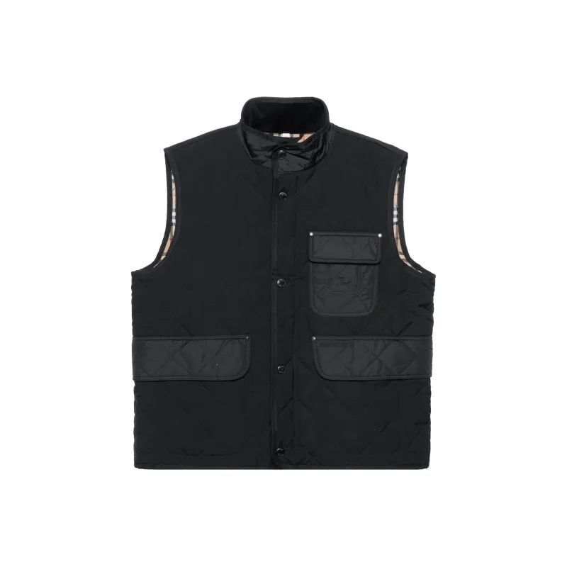 Burberry FW21 Diamond-Quilted Vintage Check Lined Gilet-0