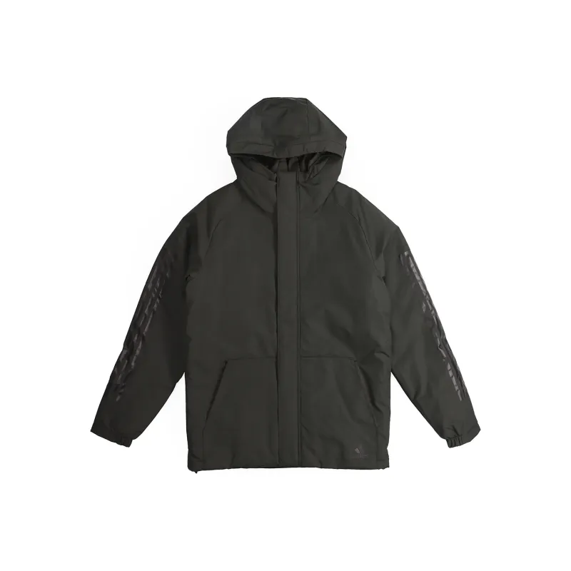Adidas Puffer Jacket Winter Men's Gray Green-0