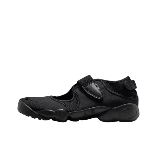 Nike Air Rift Low Top Running Shoes Women
s Black