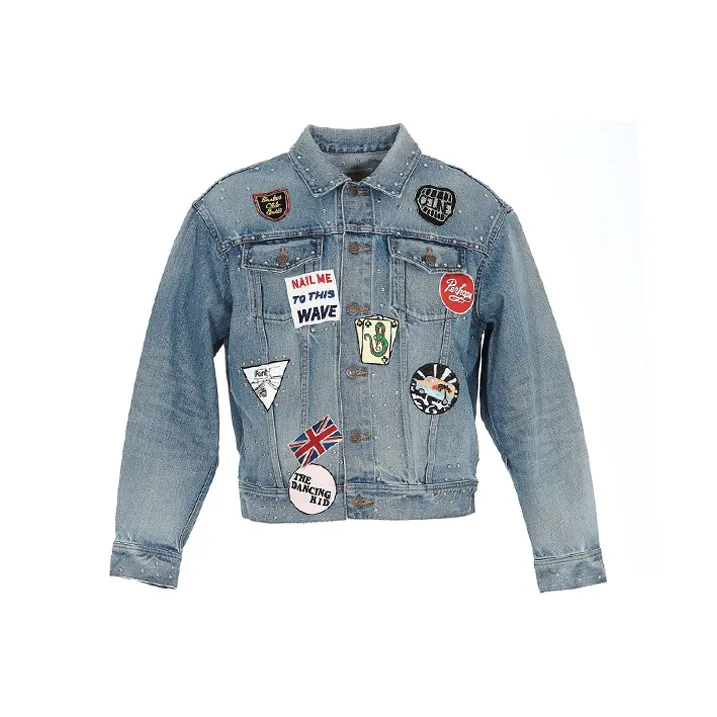 CELINE Denim Jackets Men Blue-0