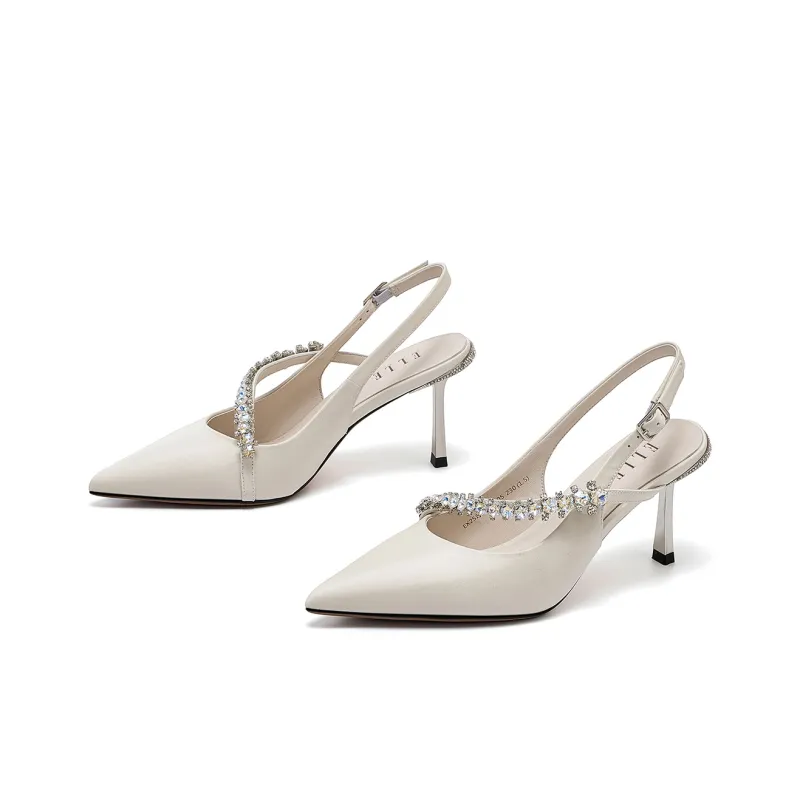 ELLE Slim Heel High Heels 7.5cm Women's-2