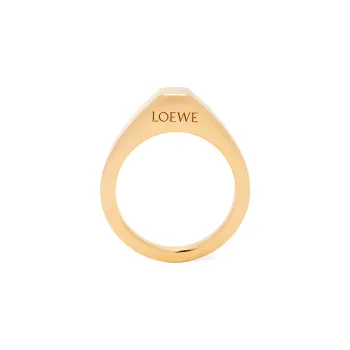 LOEWE Gold Plated, Sterling Silver Rings Unisex Gold