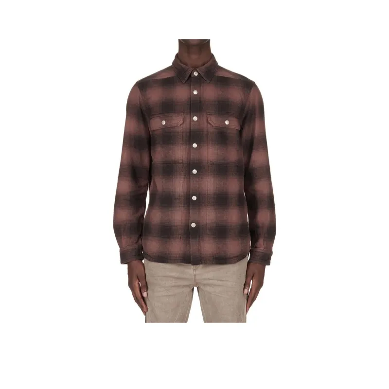 Rick Owens DRKSHDW Plaid Outershirt-0