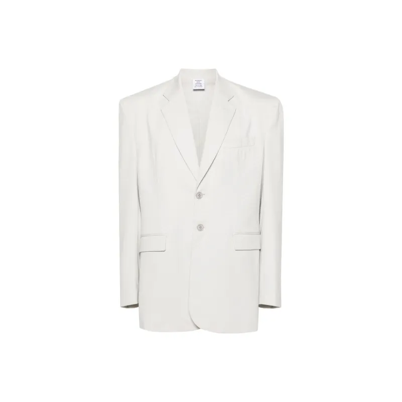 Vetements Single Breasted Oversize Blazer-0
