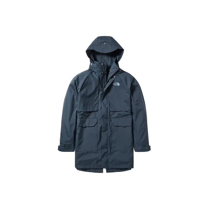 THE NORTH FACE Waterproof, Windproof, And Water Repellent Windbreaker Jacket Men's Blue-0