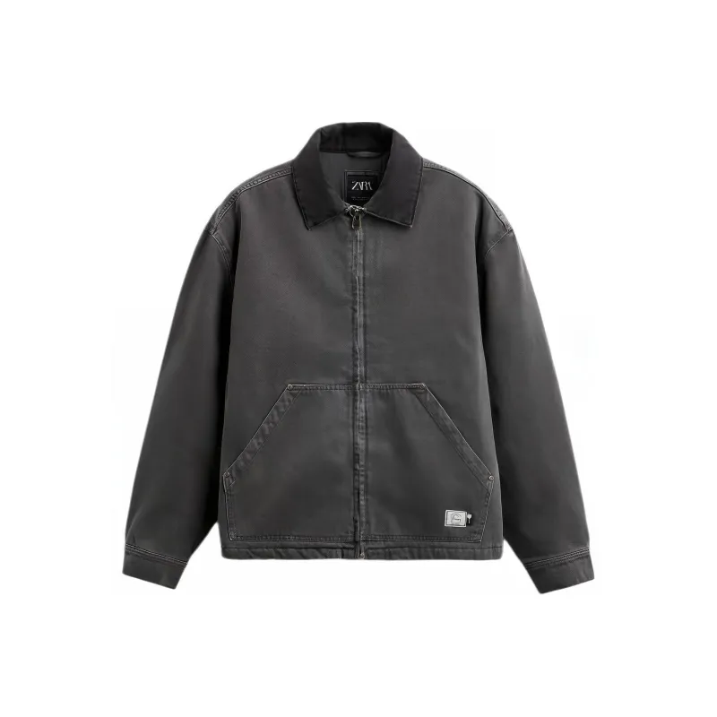 ZARA Jackets Coats Men's Dark Gray-0
