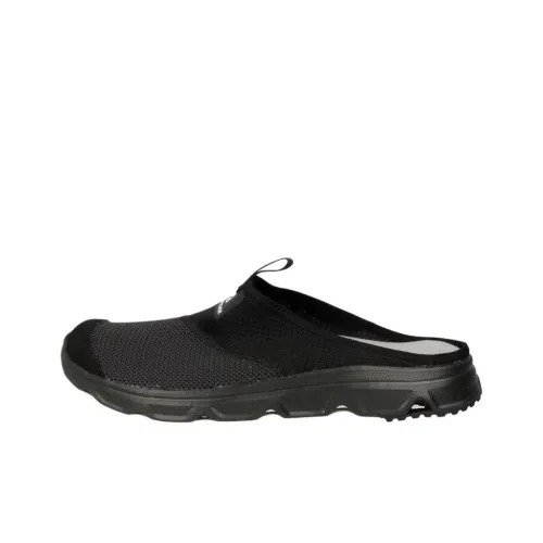 SALOMON RX Slide 4.0 Slip Resistant Abrasion Resistant Closed Toe Slippers Men's Black