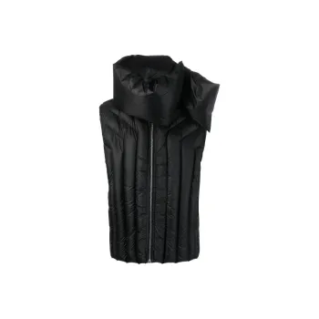 RICK OWENS Gimp Detachable neck Padded Gilet
