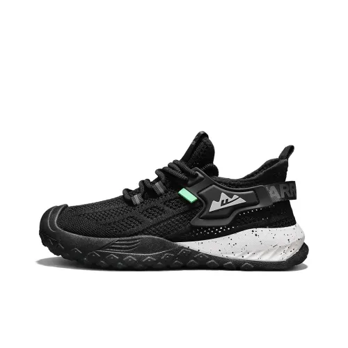 Warrior Wear resistant, Lightweight, Breathable, And Non slip. Low Top Casual Shoes Men's Black