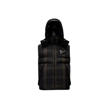 Moncler Vests Men Marine Blue