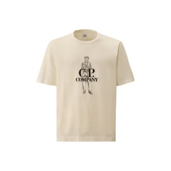 C.P.Company T Shirt Men's Gauze White