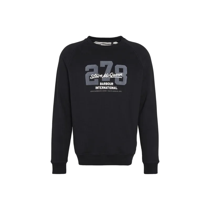 BARBOUR Sweatshirts Men Black-0