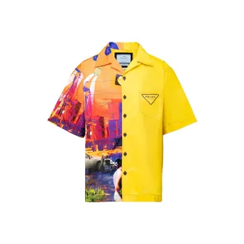 PRADA Double Match Re Nylon Shirt
