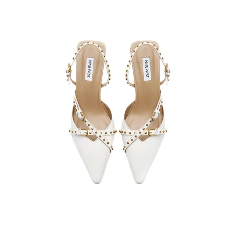 NINI WEST High Heels Women's White-4