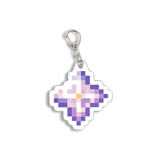 LuluCanaan Acrylic Keychains Unisex-6