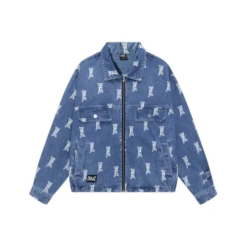 Everlast Denim Jacket Unisex Denim Blue