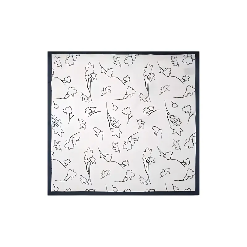 THEORY Mulberry Silk Silk Scarves Women's White-0