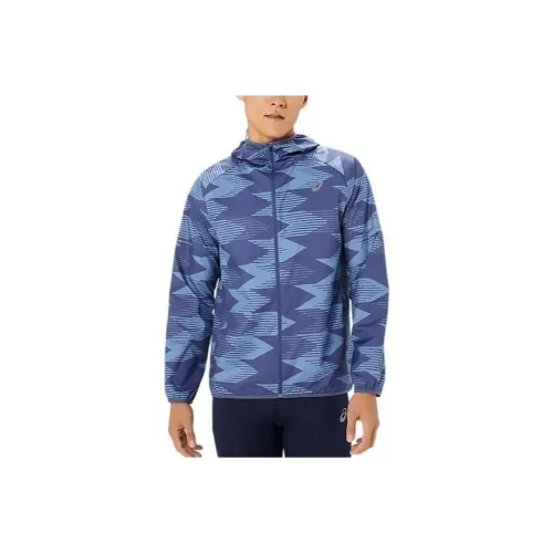 Asics Jackets & Coats Men's Blue