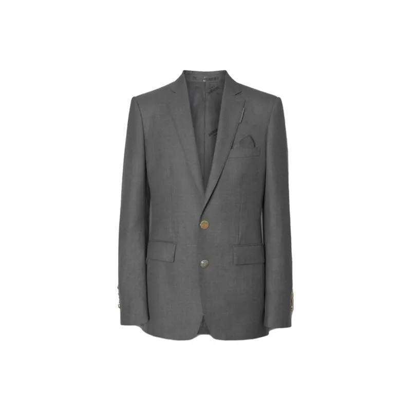 Burberry Business Suits Men Gray-0