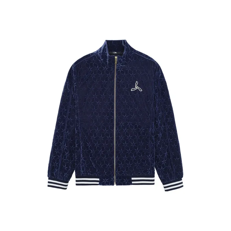LI NING 1990 Jackets Unisex Dark Ship Blue-0