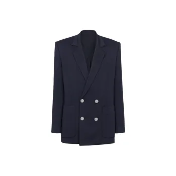 BALMAIN Casual Mini Monogram Blazer