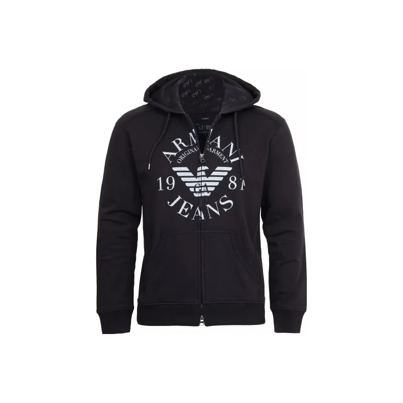 ARMANI JEANS Denim Jackets Men Black-0