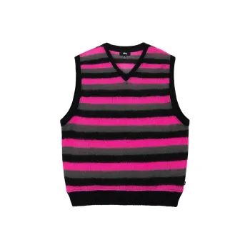 Stussy Striped Sweater Vest