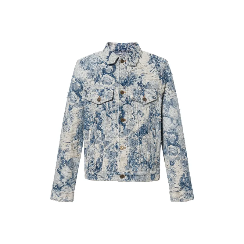 LOUIS VUITTON FW22 Denim Jacket Men's Blue-0