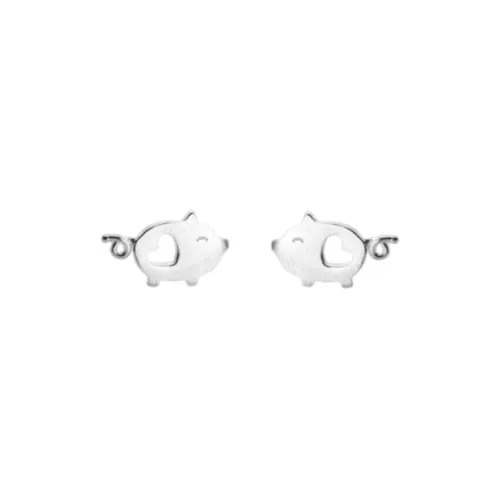 Universe Search S925 Silver Stud Earrings Women's