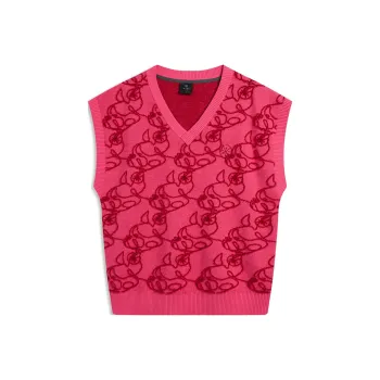 LiNing 2023 Fall And Winter New Arrival Vest Men's Vibrant Pink