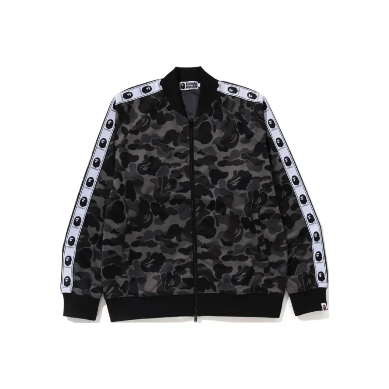 A BATHING APE Abc Camo Jacquard Track Jacket-4