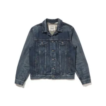 Levis Denim Jackets Men Blue