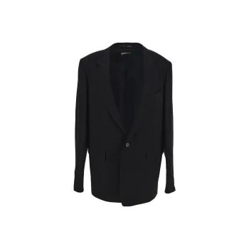 DRIES VAN NOTEN Single Breasted Tailored Blazer