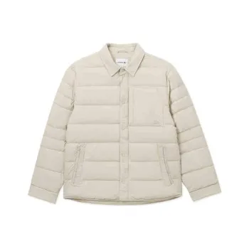 LACOSTE Down Jacket Men's Light Gray